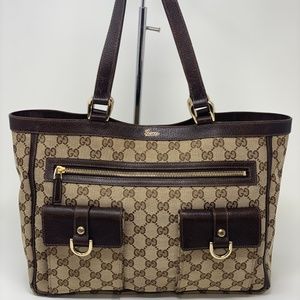 Gucci Monogram Abbey Tote